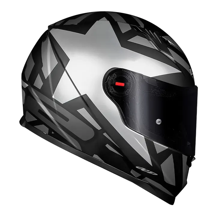 CAPACETE LS2 CLASSIC FF358 STARWAR PRETO FOSCO