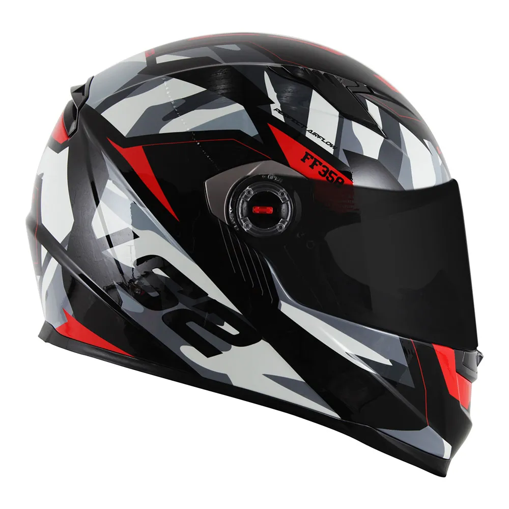 CAPACETE LS2 CLASSIC TANK VERMELHO